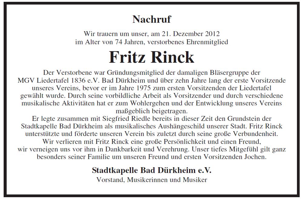 fritzrinck